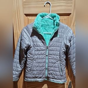 Girls Reversable North Face size 10/12